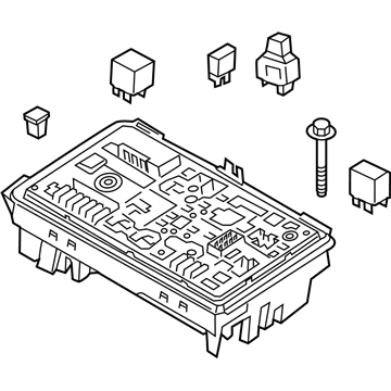 GM 39065974 Fuse & Relay Box