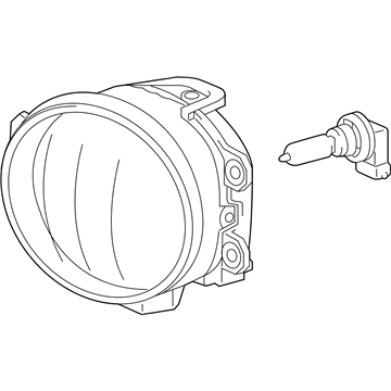 Toyota 81220-60120 Fog Lamp