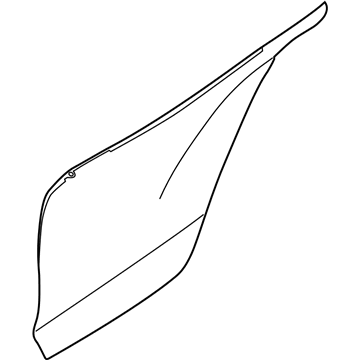 Hyundai 77121-J3000 Panel-Rear Door Outer, RH