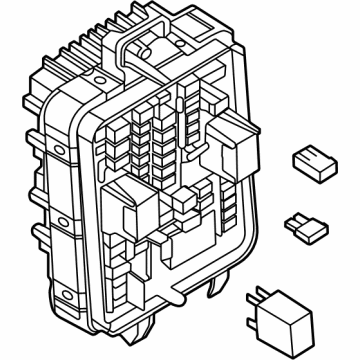 GM 84932405 Fuse & Relay Box