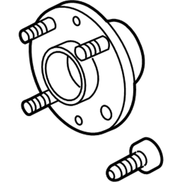 GM 13593156 Hub Assembly