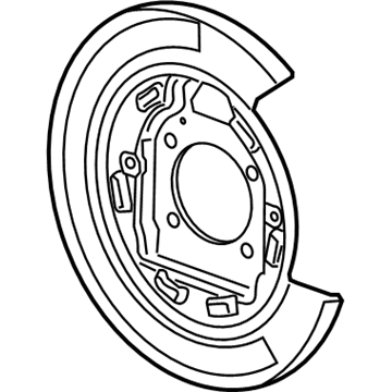 GM 95280766 Backing Plate
