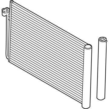 BMW 64-50-9-109-723 CONDENSER AIR CONDITIONING