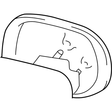 Toyota 87961-52660 Mirror Glass