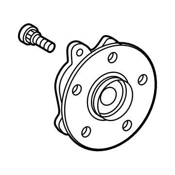 Toyota 43550-0E020 Front Hub