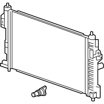 GM 22905572 Radiator