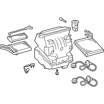 Toyota 87050-02B70 AC & Heater Assembly