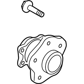 Nissan 43202-JP00A Hub Assy-Rear