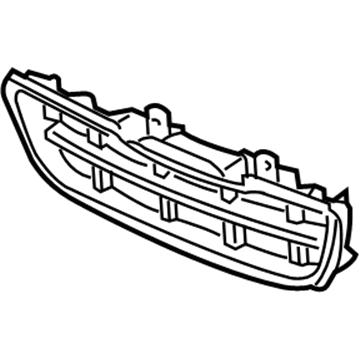 Honda 71102-SDN-A00 Grille, Front Bumper (Lower)