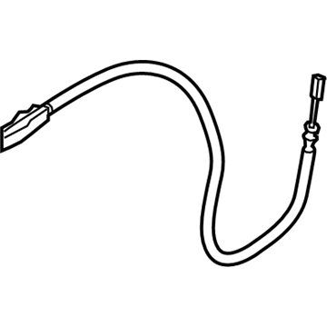 BMW 51-21-7-337-997 Bowden Cable, Door Opener, Front