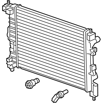 GM 95298551 Radiator