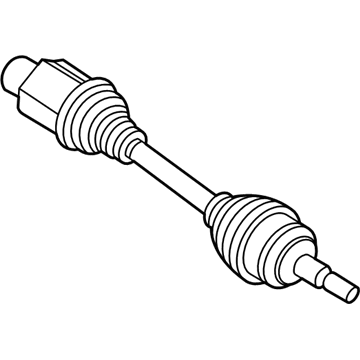 Ford LX6Z-3B436-B SHAFT - FRONT AXLE