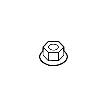 BMW 63-21-7-465-383 SELF-LOCKING HEX NUT