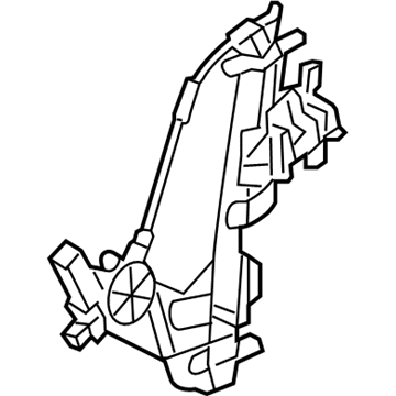 Honda 72710-SHJ-A02 Regulator Assembly, Right Rear Door Power