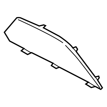 BMW 51-41-7-498-407 COVER LOUDSPEAKER LEFT