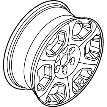 Ford AL3Z-1007-L Wheel, Alloy