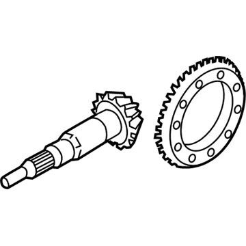 Infiniti 38100-4GD3A Gear Set-Final Drive