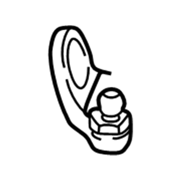 BMW 41-21-7-028-453 Mount, Gas Pressurized Spring, Left