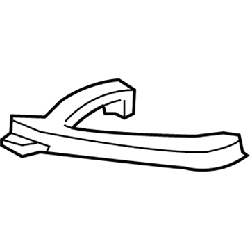 Honda 71140-S5T-A00ZZ Beam, R. FR. Bumper (Upper)