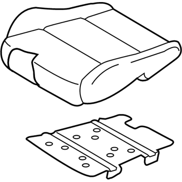 Hyundai 88104-D3721-RSK Cushion Assembly-FR Seat, RH