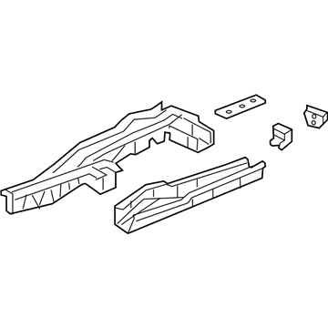 Acura 65610-TRX-A00ZZ Frame, Right Rear