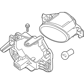 Nissan 26150-JA00A Lamp Assembly-Fog, RH