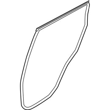 Kia 831302K500 WEATHERSTRIP Assembly-Rear Door Side