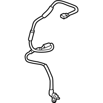 Kia 587323D000 Brake Front Hose, Right