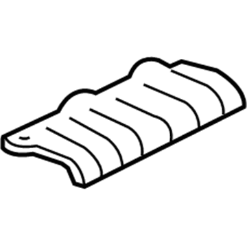 GM 25526525 Shield-Exhaust Muffler Rear Heat