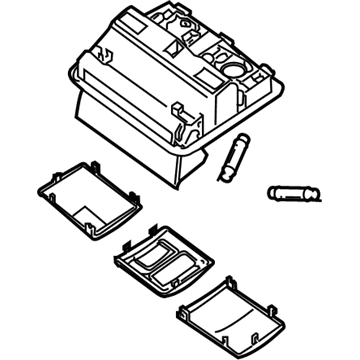 Nissan 26430-9BP1C Lamp Assembly Map