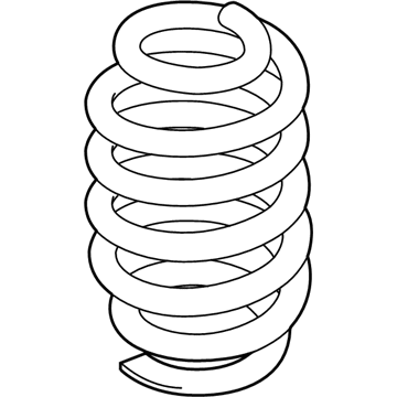 Ford LC5Z-5560-D SPRING - REAR