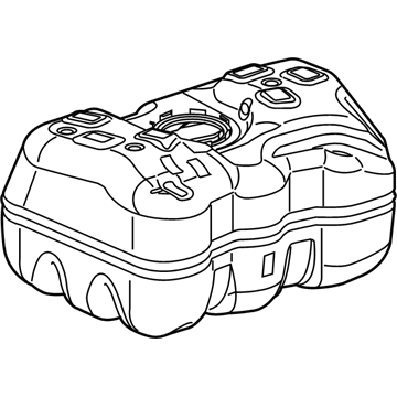 Mopar 68210304AB Fuel Tank