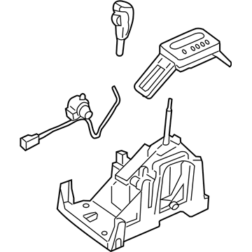 Ford 5G1Z-7210-J Shifter Assembly