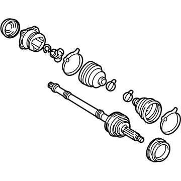 Toyota 42340-12062 Axle Assembly