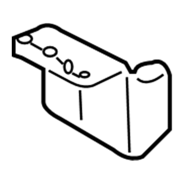 Toyota 53851-12130 Fender Liner Pad