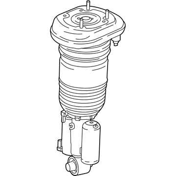 BMW 37-10-6-872-967 Rear Left Air Suspension Struts