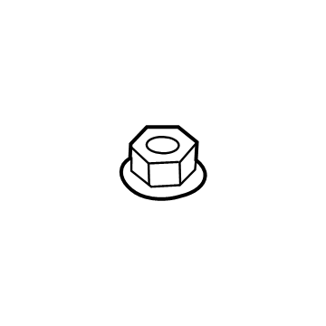BMW 33-50-6-883-897 Hex Nut