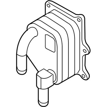 Ford 8A8Z-6A642-A Oil Cooler