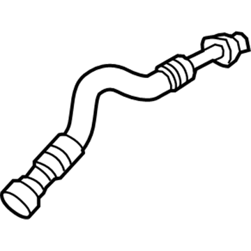 BMW 17-22-8-602-303 Trans.Oil Cooler Line Return Front