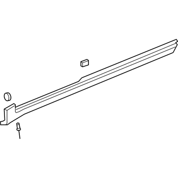 GM 10374893 Front Rocker Molding