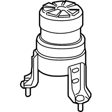 Lexus 12361-0P240 INSULATOR, Engine Mo