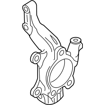 Nissan 40015-1HA0A Spindle-KNUCKLE, LH