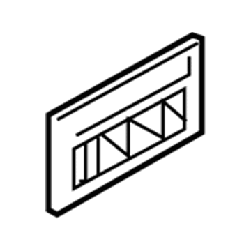 Infiniti 27841-JK60A Duct Assembly-Foot