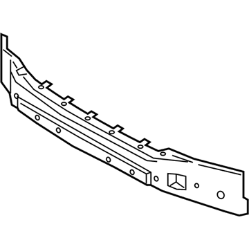 Lexus 52148-11010 Bracket, Front Bumper Mounting