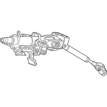 Honda 53200-TMB-H01 Column Assembly-, Steering