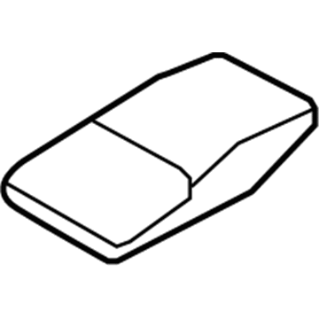Hyundai 89900-0W510-J9X 2Nd Seat Armrest Assembly, Left