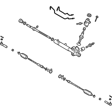 Infiniti 49001-AM805 Power Steering Gear & Linkage Assembly