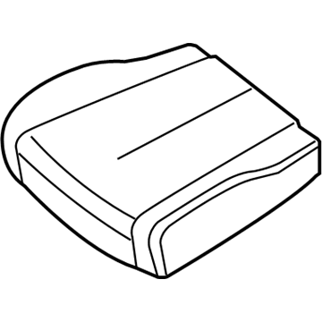 Nissan 87300-JA22C Cushion Assy-Front Seat
