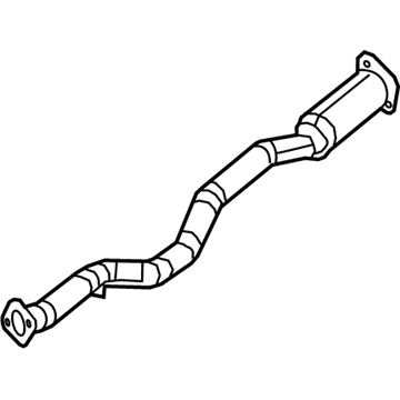 Mopar 68105882AE Front Exhaust Pipe