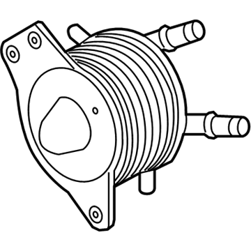 Infiniti 21606-4GA0A Oil Cooler Assy-Auto Transmission